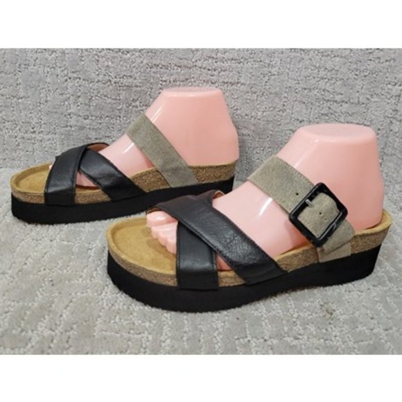 Naot Shoes - NAOT Juliette Women's Size EU 39 Beige/Beige Leather Strappy Sandals